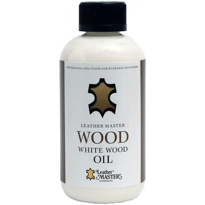 Lägg i varukorgen Wood White Wood Oil - Leather Master - Bonus Möbler