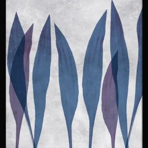 Dark Leaves 40X50 Svart - Hoei - Bonus Möbler Begränsad tid