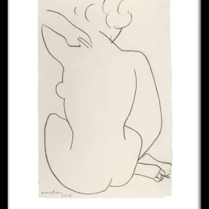 Premium Matisse Nude 50X70 Svart - Hoei - Bonus Möbler