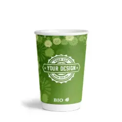 Begränsat erbjudande Pappersmugg, Hot Cup Biologiskt nedbrytbar / Återvinningsbar