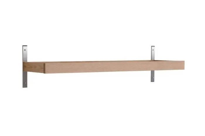 Utförsäljning Nadja Vägg 80 cm 1 Plan Lackad Ek - Oscarssons Möbel - Bonus Möbler