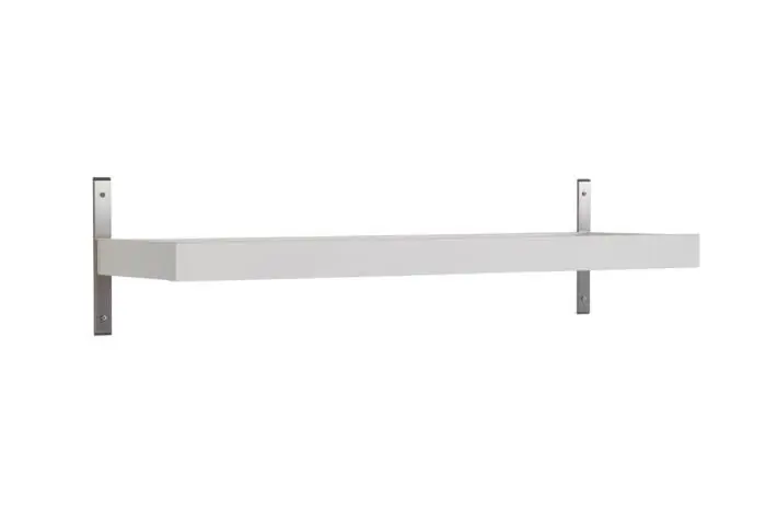 Nadja Vägg 80 cm 1 Plan Vitlackad Björk - Oscarssons Möbel - Bonus Möbler Kampanjpris