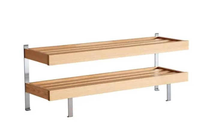 Fynd Nadja Golv 80 cm 2 Plan Lackad Ek - Oscarssons Möbel - Bonus Möbler