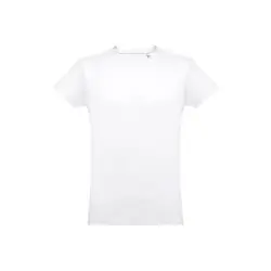 THC LUANDA WH. T-shirt herr i bomull. vit färg Endast idag