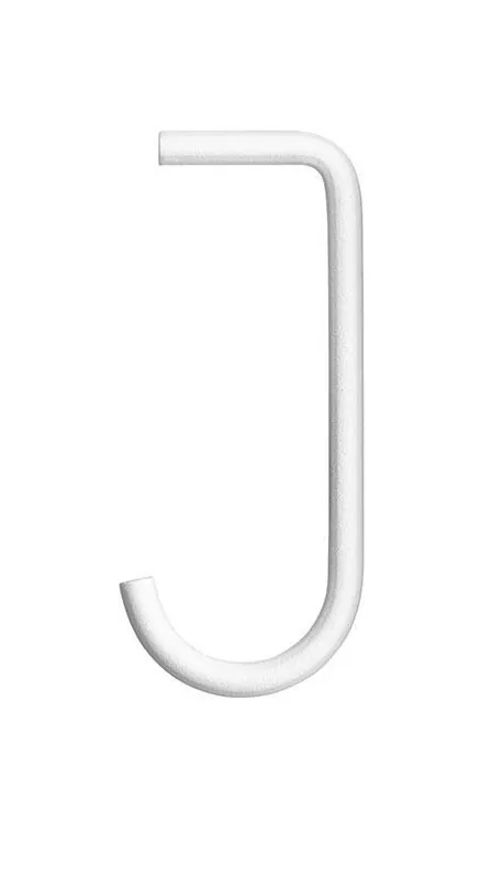 String Krokar För Metallhyllplan 5-Pack Vit - String - Bonus Möbler Extra rabatt