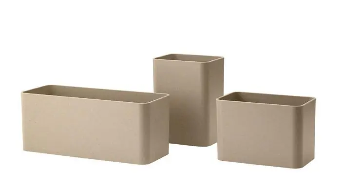 Bästa pris String Organizers Set På 3 Stycken Beige - String - Bonus Möbler