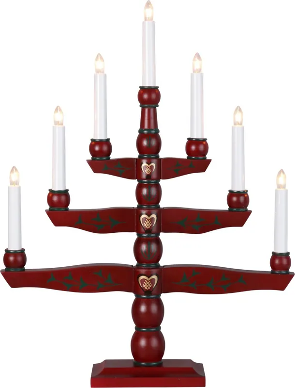 Köp online Tradition Ljusstake Röd