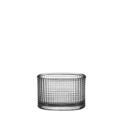 risnedsättning Orrefors Magica ljuslykta super ellipse grå 50mm
