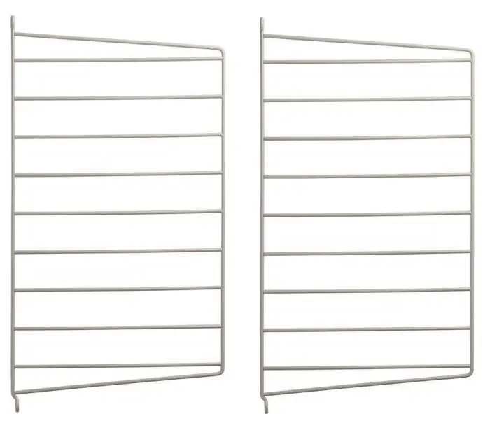 Billigare String Väggavlar 50X30 cm 2-pack Beige - String - Bonus Möbler
