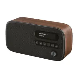 VQ Dexter radio. Valnöt Trygg betalning