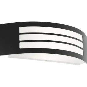 Rabatter LEIROS Vägglampa Svart