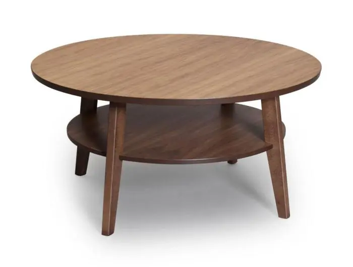 Outlet Eagle Ø100 cm Valnöt - Bordbirger - Bonus Möbler