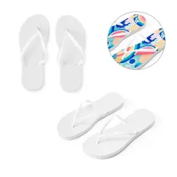BALI L / XL. Tofflor med helt tryckbara sublimeringssulor Säker betalning