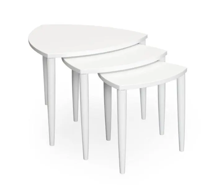 Tripoli Vitlack - Bordbirger - Bonus Möbler Trygg betalning