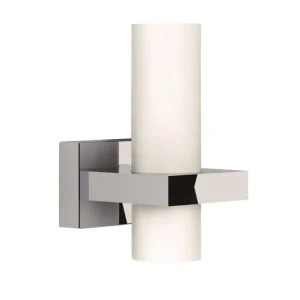 Billig MILAZZO Vägglampa Krom