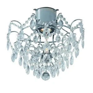 Begränsat antal ROSENDAL Plafond 1L 36cm Krom/MC IP21