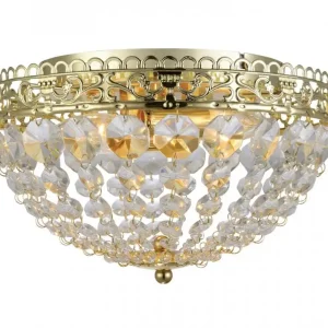 Beställ nu SAXHOLM Plafond 2L 27cm Guld/MC IP21