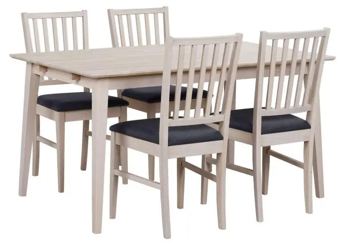 Endast idag Filippa 140 Vitpigmenterad ek - Rowico Home - Bonus Möbler