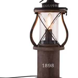 1898 Bordslampa 40cm Brun/Glas Begränsat erbjudande