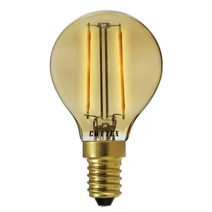 Billig E14 Klotlampa 1W 80lm 2200K Amber