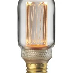 E27 UNI-K Tubural Klar Dimbar 3,5W 1800K 120lm Fri frakt