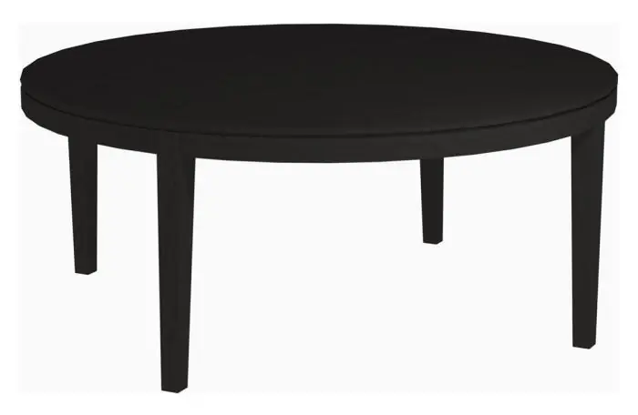 Edge Ø100 cm Black Oak - Englesson - Bonus Möbler Populärt val