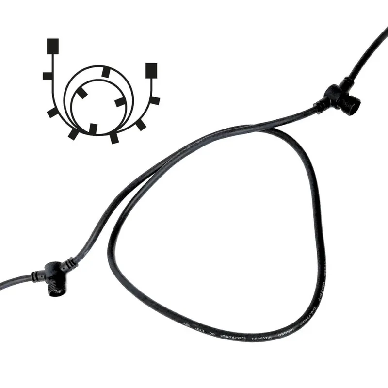 Bästa pris SPLITTER Grenkabel/Förlängning 10m med 10+1 Uttag 12V