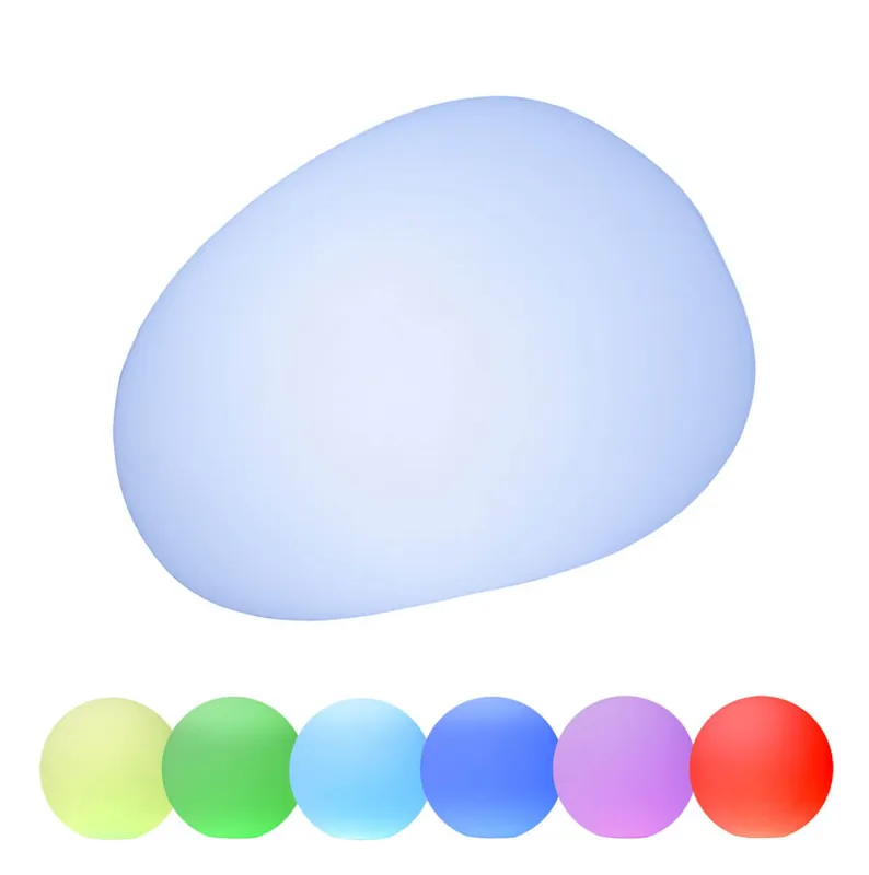 Sista chansen TWILIGHTS Utedekoration Oval 26,5cm Vit