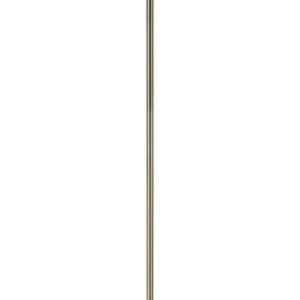 ABBEY Golvlampa 1L 150cm Antikmässing/Rosa Rabatter
