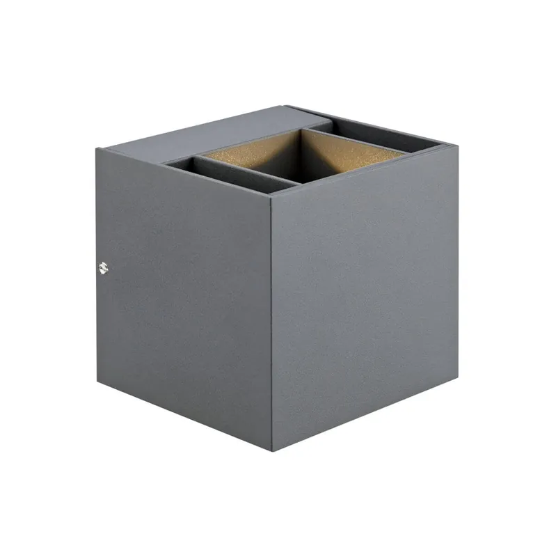 ARGOS Vägglampa 9,8cm Mörkgrå Nyhet