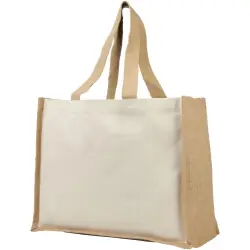 Varai 320 g/m² shoppingväska av kanvas och jute 23L Billigare