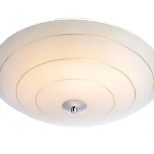 Billigare LYON Plafond LED 43cm Vit/Silver