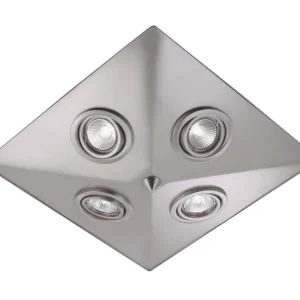Billig PYRAMID Takspot 4L Grå
