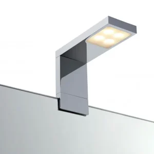 Billig RENNES Vägglampa 5,1cm Krom IP44