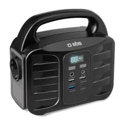 Handla nu Sbs Portabel 150W laddningsstation. Svart