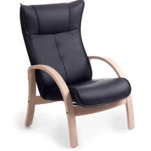 Easy Vitoljad Ek Läder Semianilin Fantasy Black - Conform - Bonus Möbler Nyhet