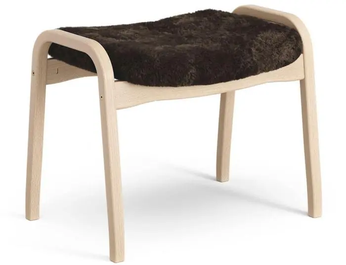 Billig Lamino Lackad Bok Fårskinn Espresso - Swedese - Bonus Möbler