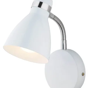 VIKTOR Vägglampa 1L 11cm Vit Kampanjpris