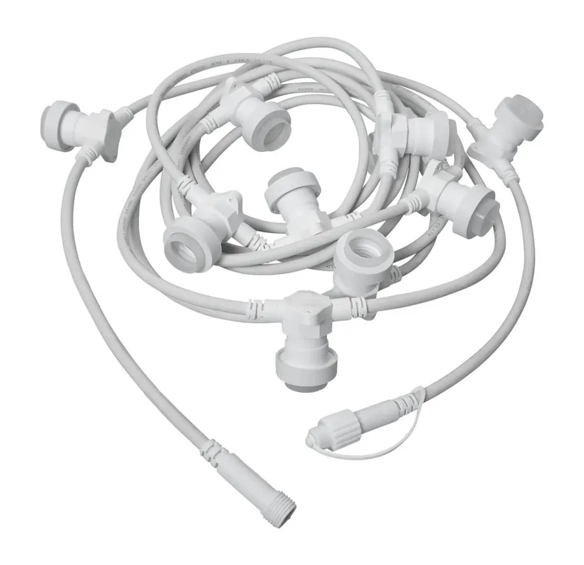 Rabatt CONNECTA E27 Ljusslinga Extra 7,35m IP44 Vit