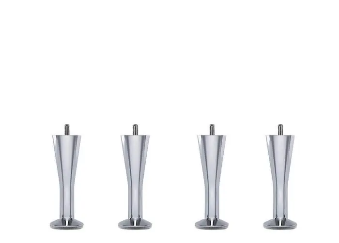 Billigare Design Metallben Polerat stål 12 cm - Hilding Anders - Bonus Möbler