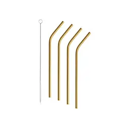 Orrefors Peak sugrör 210mm 4-pack inkl. rengöringsborste Rabatter