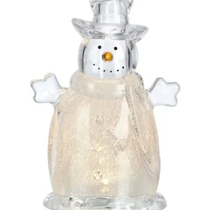 Bästa pris ROBBAN Snögubbe Hatt Bordsdekoration 6,5cm Klar