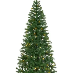 Billig STALLBACKA Julgran 80LED 150cm Grön