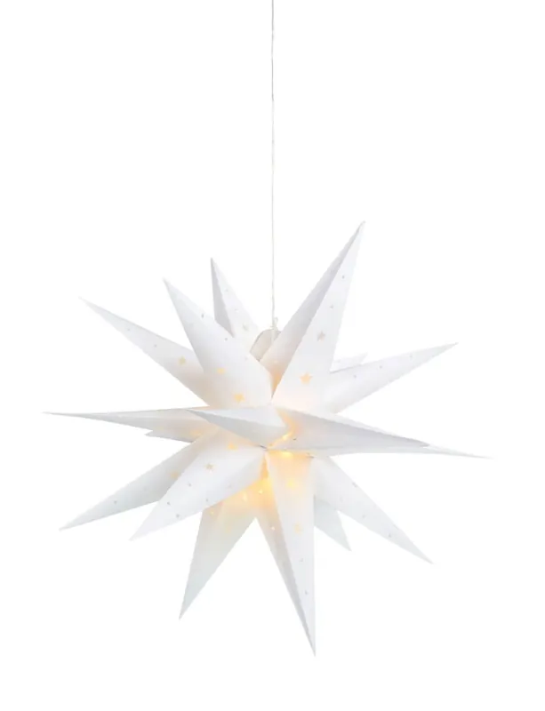 Reapris VECTRA 3D Plaststjärna LED Hängande 60cm Vit IP44