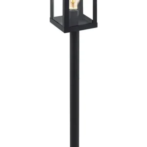 ALAMONTE 1 Pollare/Stolpe E27 IP44 SVART Outlet
