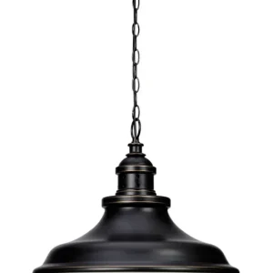 Beställ nu NEW HAVEN XL Takpendel 45cm Antiksvart/Guld