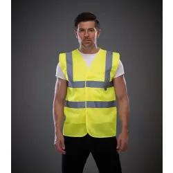 Premium Top cool open mesh 2 band and braces waistcoat