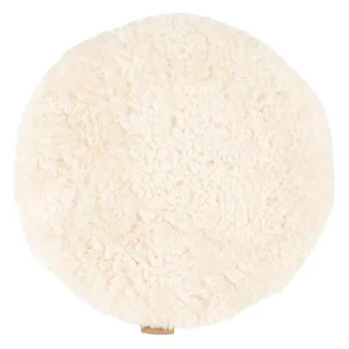 Fynd Jill Vadderad Rund 38 cm Creme - Shepherd of Sweden - Bonus Möbler