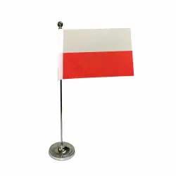Endast denna vecka Bordsflagga Polen