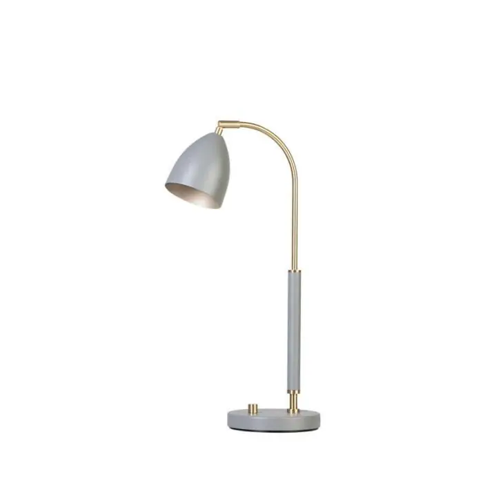 Beställ idag Deluxe LED Dimbar Varmgrå / Mässing - Belid - Bonus Möbler